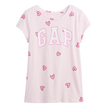 Gap Big Girls' Hearts Logo Tee