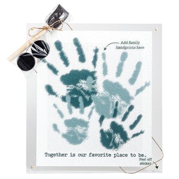 Mud Pie Family Handprint Frame