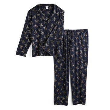 Yarn & Sea Women's Notch Collar Bows Foil Set