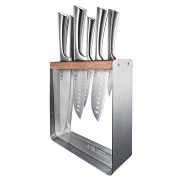 Cuisinepro Damashiro 7-Piece Kinzoku Knife Block Set