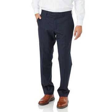 Brooks Brothers Men's Explorer Plain Front Classic Suit Pants 