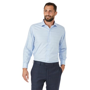 Brooks Brothers Men's Non Iron Twill Herringbone Regular Dress Shirt 