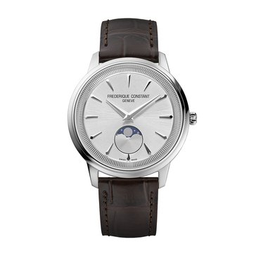 Frederique Constant Men's Quartz Moneta Moonphase Watch
