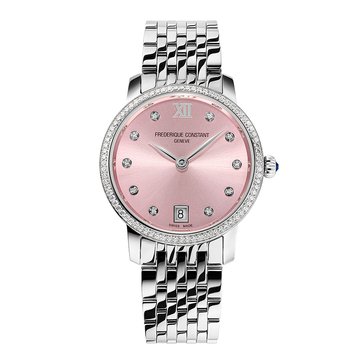 Frederique Constant Women's Quartz Slimline Bracelet Watch