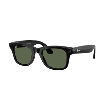 Ray-Ban Unisex Wayfarer Large 1.5 Meta Sunglasses