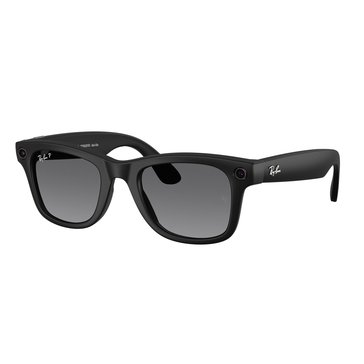 Ray-Ban Unisex Wayfarer Large 1.5 Meta Polarizied Sunglasses