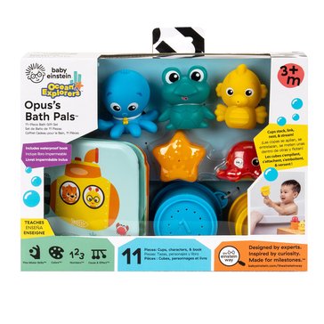 Baby Einstein Opus Bath Pals Bath Gift Set, 11-Piece