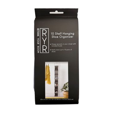 Rethink Your Room Hanging Shoe Organizer