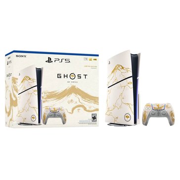 PS5 Slim Disc Console Ghost of Yotei Limited Edition Bundle