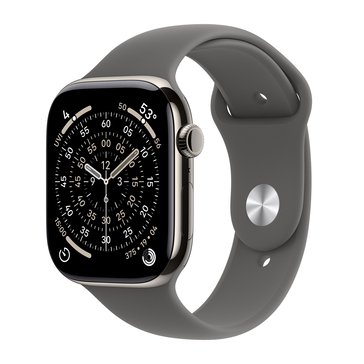 Apple Watch Series 11 GPS and Cellular Medium-Large Titanium Case