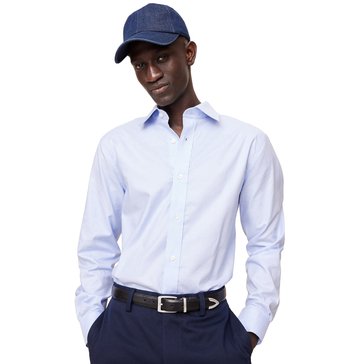 Banana Republic Men's Long Sleeve Wrinkle Resistant Dress Shirt