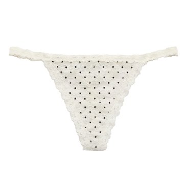 Aerie Women's Show Off Vintage Lace String Thong Underwear