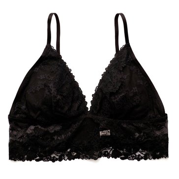Aerie Women's Show Off Midnight Romance Padded Plunge Bralette