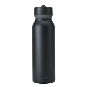 Built Cascade Wide Mouth Bottle with Straw Lid, 40oz