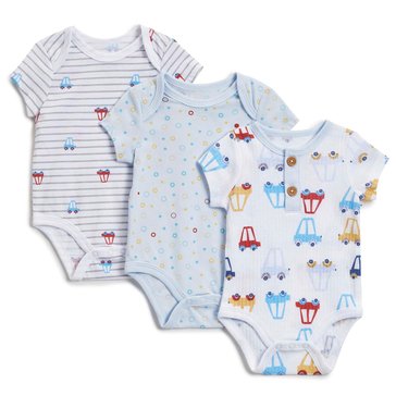 Wanderling Newborn Boys'' Bodysuit Set, 3-Pack