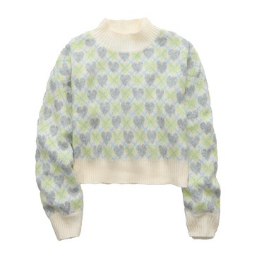 AE Women's Eclectic Novelty Crewneck Sweater