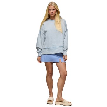 AE Women's Luxe Big Hem Crew Neck Sweatshirt