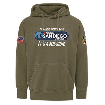 Navy Pride NASCAR San Diego Weekend Hoodie