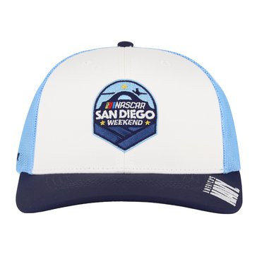 Navy Pride Nascar San Diego Weekend Distressed Flag Cap