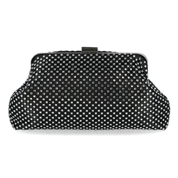 Jessica Mcclintock Phyllis Square Netting Frame Handbag