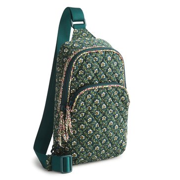 Vera Bradley Premium Cotton Lorman Sling Backpack