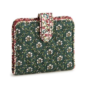 Vera Bradley Premium Cotton Small Tab Wallet