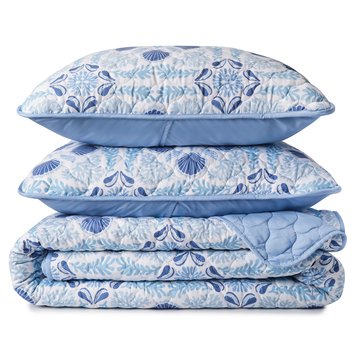 Harbor Home Caspian 3-Piece Quilt Set