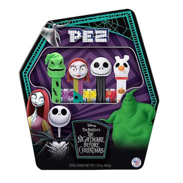 Pez Holiday The Nightmare Before Christmas Gift Tin