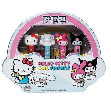 Pez Holiday Hello Kitty and Friends Gift Tin