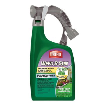 Ortho Chickweed Clover Oxalis Killer for Lawns Ready To Spray, 32oz