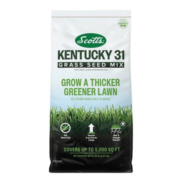 Scotts Kentucky 31 Mix Grass Seed, 20lb