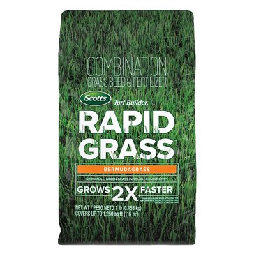 Scotts Turf Builder Rapid Grass Seed Bermudagrass, 1lb