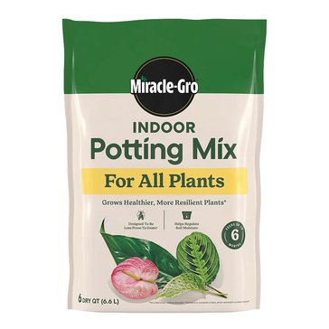 Miracle-Gro Indoor Potting Mix For All Plants, 6-Quart