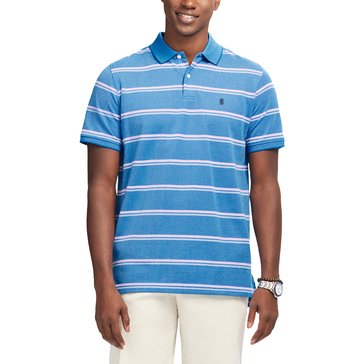 Izod Men's Stripe Advantage Performance Polo 