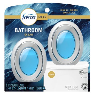 Febreze Small Spaces Bathroom Air Freshener, Ocean