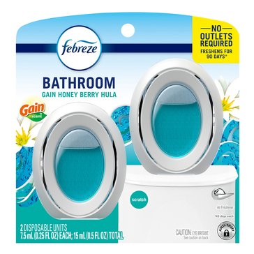 Febreze Small Spaces Bathroom Air Freshener, Honey Berry Hula