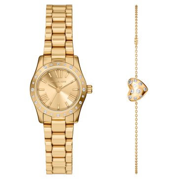 Michael Kors Women's Petite Lexington Bracelet Watch Set