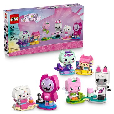 LEGO Gabby's Dollhouse Gabby's Brick-Built Cat Friends Building Set (11215)