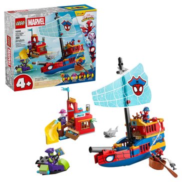 LEGO Marvel Team Spidey Pirate Ship Building Set (11208)