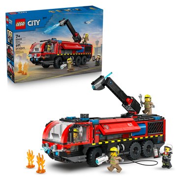 LEGO City Airport Fire Truck Building Set (60499)