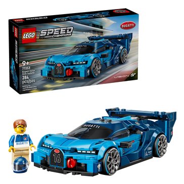 LEGO Speed Champions Bugatti Vision GT Hyper Sports Car Building Set (77253)