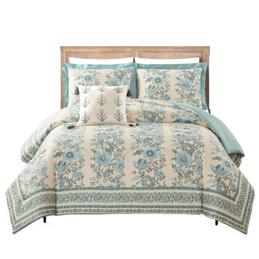 Spartina Mystic Moss Floral Reversible 3-Piece Comforter Set