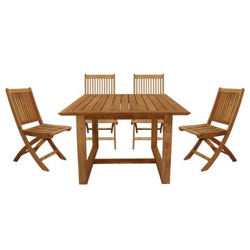 Harbor Home Decker 5-Piece Dining Set