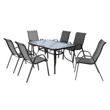Harbor Home Anchorage 7-Piece Patio Set