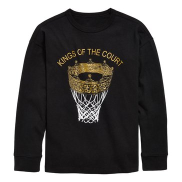 Old Navy Big Boys' Elevated Long Sleeve Graphics Tee