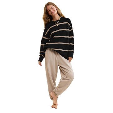Aerie Women's Oversized Softest Novelty Crew Neck Sweatshirt