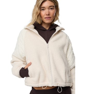 OFFLINE By Aerie Women's Sherpa Full Zip Nylon Jacket