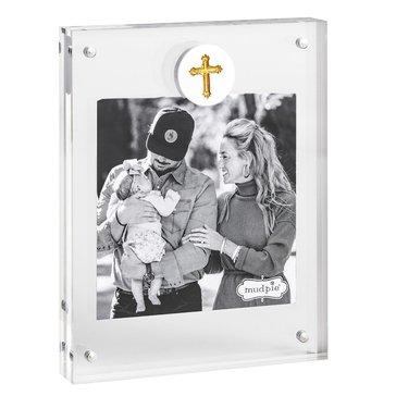 Mud Pie Acrylic Cross Frame