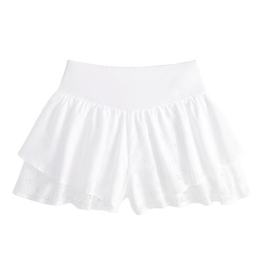 Liberty & Valor Big Girls' Eyelet Butterfly Shorts