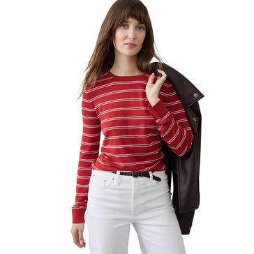 Banana Republic Women's Forever Crew Striped Top